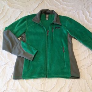 Patagonia Fleece Jacket – Kelly Green /Barely Worn